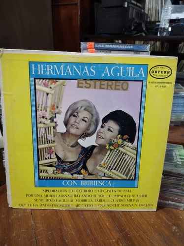 Hermanas Aguila - Con Bribiesca - Vinilo Lp Vinyl
