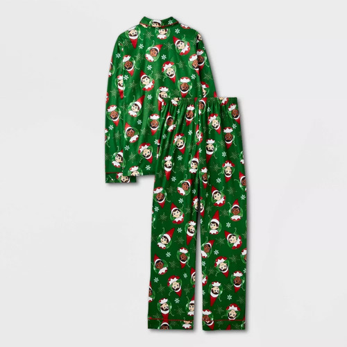 Pijama 2 Piezas Niños Niñas Elf On The Shelf Navidad Import