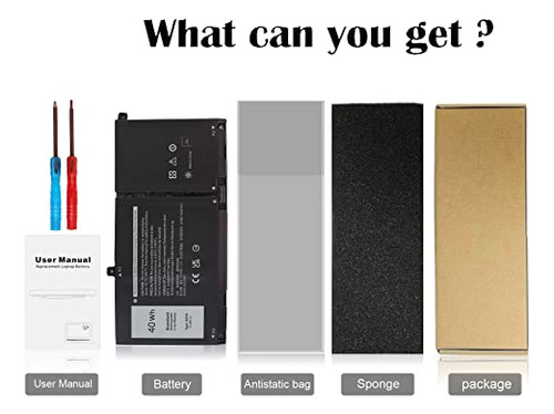 Batería 40wh Jk6y6 Para Dell Latitude 3410 3510 Vostro 5300