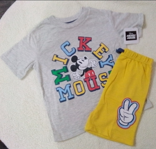 Conjunto De Niñomickey Mousemarcas Disneyropa Importada 