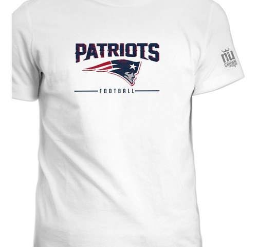 Camiseta New England Patriots Nfl Futbol Americano 2  Ink