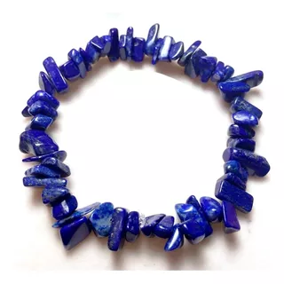 Pulsera Cuarzo Lapislazuli Yoga Natural Elastica Chakras