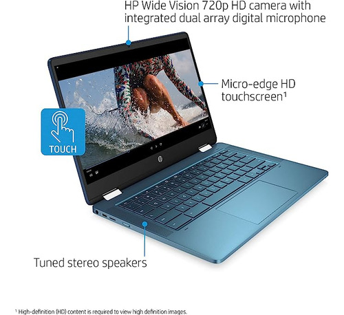 Laptop Hp Chromebook Intel Celeron N4020 4gb Ram 64gb Hdd