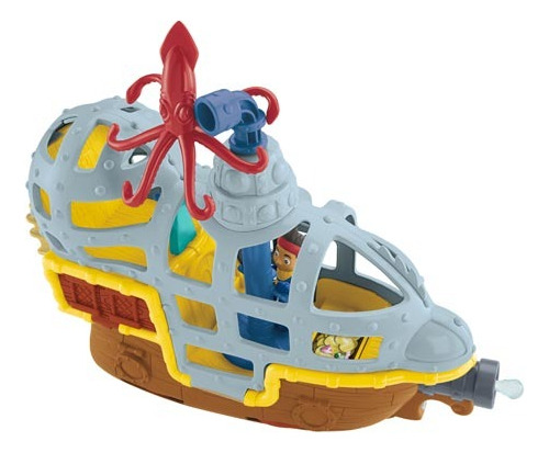 Submarino Jake Y Los Piratas Fisher Price Importado Nuevo