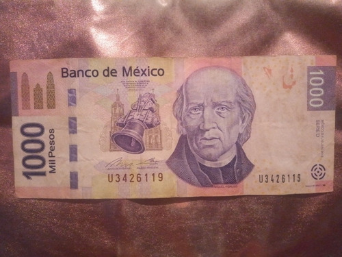 Billete Conmemorativo De Mil Pesos Del 2013