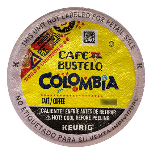 Café 100% Colombiano 48 Cápsulas Para Cafetera