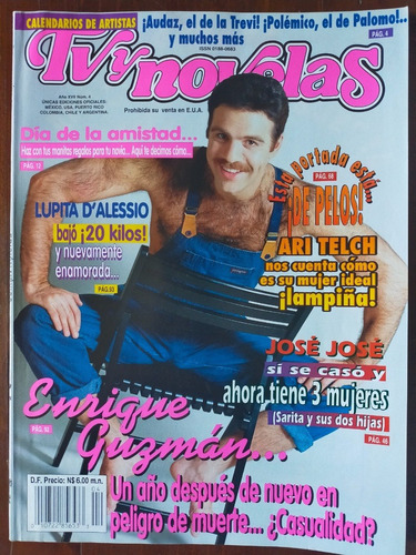 Ari Telch, Yuri Y Lorena Herrera Revista Tvynovelas Año-1995