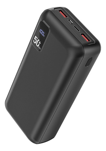 Poiytl Cargador Porttil De Carga Rpida Usb-c De 50000 Mah, 2