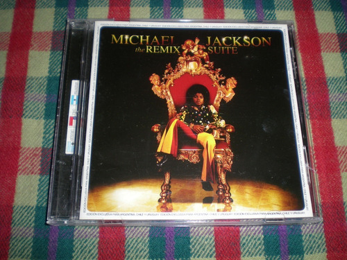 Michael Jackson / The Remix Suite Cd Promo Ind. Arg. 76 