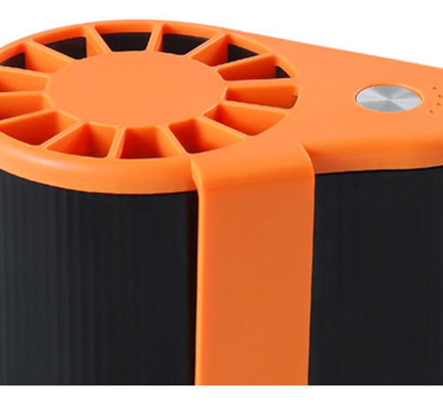 Ventilador De Cintura Portátil Usb, Fácil De Usar,