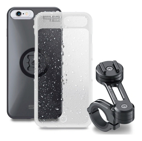 Kit Sp Porta Celular Moto Para Manubrio Funda iPhone 6 Plus