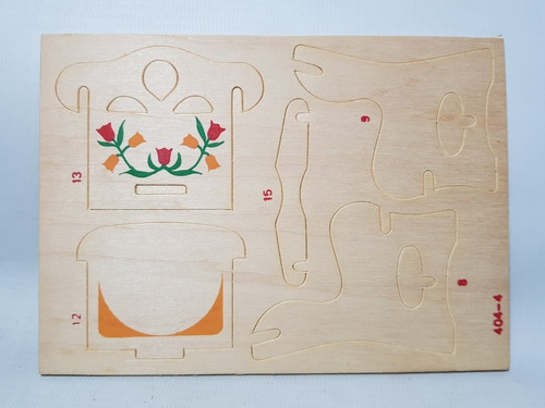 Imagen 8 de 8 de Antiguo Juego Living Muñeca Italiano P/ Armar Mad Mag 57713