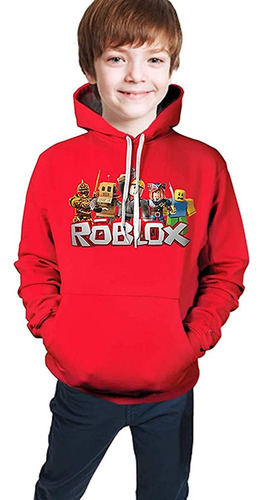 M Niños Roblox Sudadera Con Capucha Impresión 3d Dibujos