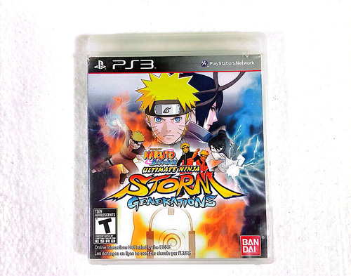 Naruto Últimate Ninja Storm Generation Usado Ps3