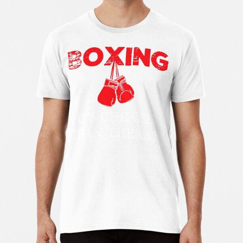 Remera El Boxeo Es Un Regalo De Boxeo Terapéutico Más Barato