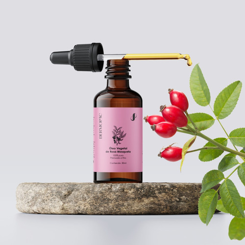 Óleo Vegetal Rosa Mosqueta 100% Puro Natural Dermopac 30ml Fragrância Neutra