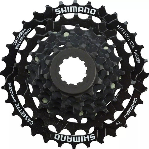 Cassette Shimano 7v 12/32 Hg200-7 P/bicicleta+envío Gratis