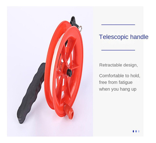 Cometa Voladora P Empuñadura Para Carrete Wheel Line Kite