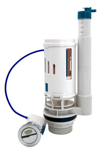 Mecanismo Universal C/ Botão Dual Flush Caixa Acoplada 3/6l