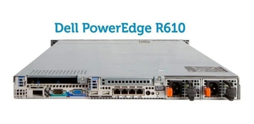 Imagem 2 de 2 de Servidor Dell Poweredge R610 2 Xeon Quad Core 32 Gb S/ Hd