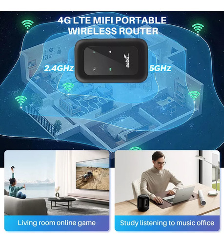 Roteador Wi-fi De Bolso 4g Lte Repetidor Car Mobile Wifi Hot