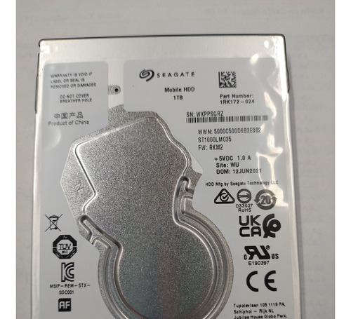 Disco Duro Interno Seagate Mobile Hdd St1000lm035 1tb Nuevo 