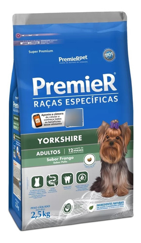 Premier Yorkshire Perros Adultos 2,5 Kg