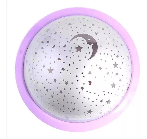 Estrellado Violeta Lámpara Proyector Giratorio Luz LED Cielo Niños Noche  Regalo