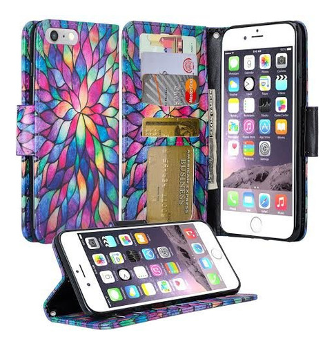 Gw Usa Funda De Cuero De Pu iPhone 8 Plus/iPhone 7 Plus Case