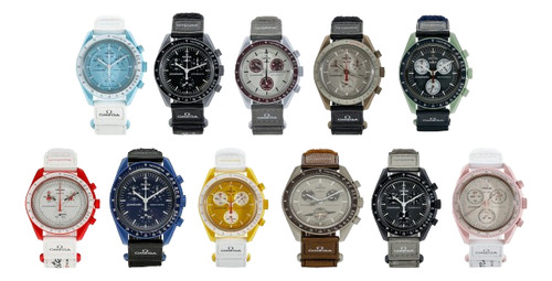 Coleccion Completa Omega X Swatch 11 Relojes