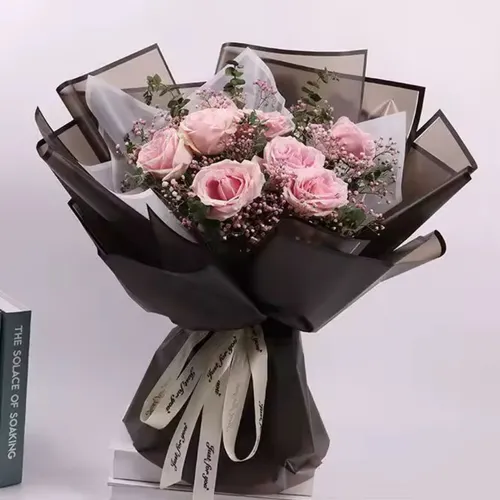 Papel Coreano 10 Hojas 58x58cm, Ramos, Arreglos, Flores