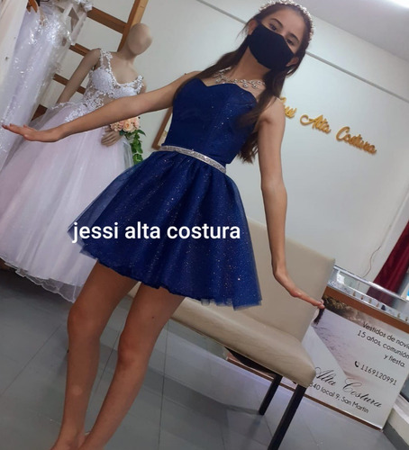 Vestido 15 Años Corto Jessi Alta Costura Liniers | Cuotas sin interés
