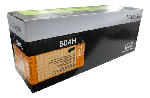 Toner Lexmark 504h