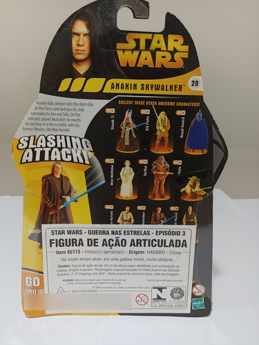 Anakin Skywalker Hasbro Basic Action Figure Star Wars 2005