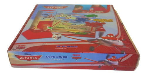 Ta-te-bingo 2 En 1 - Aviones Cars - Toyco - Art. 13028
