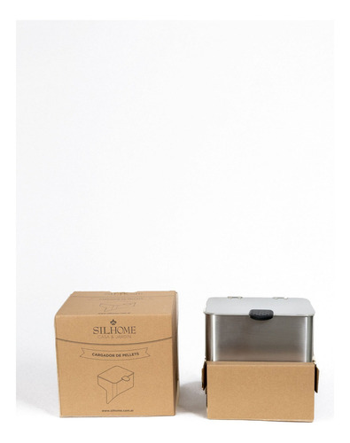 Cargador De Pellets Silhome Acero Inoxidable 750 G