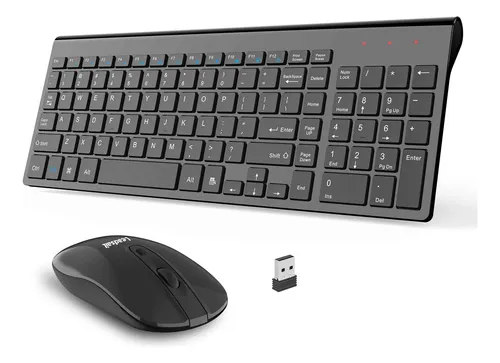 Teclado inalambrico silencioso hotsell
