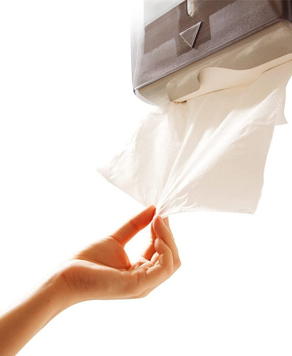 Kit Com 10 Pacotes Papel Toalha 20x21 Interfolhadas 10.000