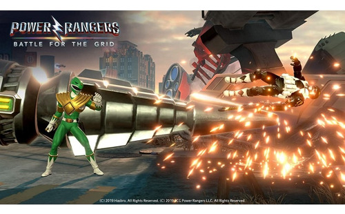 Power Rangers: Battle For The Grid - Ps4 Nuevo Y Sellado