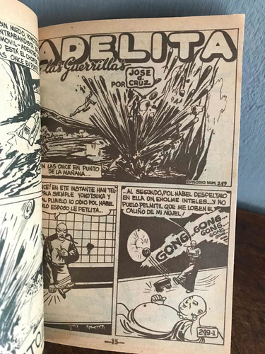 Antiguo Compendio Cómic Adelita Y Las Guerrillas José G Cruz (Usado)