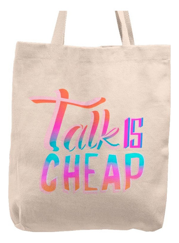 Bolso Tote Bag Cartera Playa - Talk Is Cheap