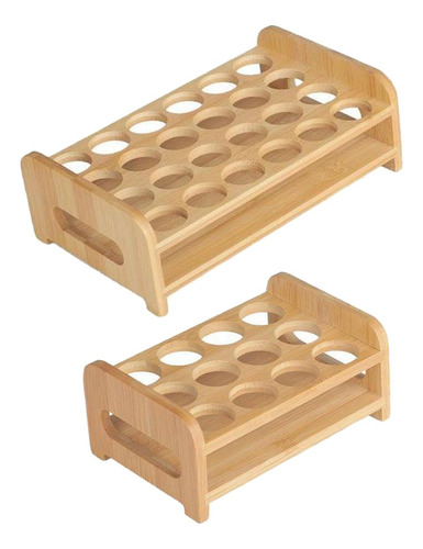 2 Soportes De Madera Para Vasos, Organizador De Tazas,