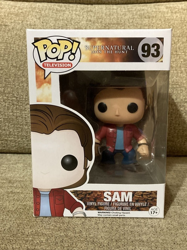 Supernatural 93# Sam Winchester Figure Model Toy Gift 10cm