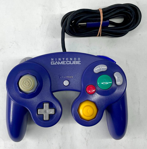 Control Original Color Purpura Nintendo Gamecube Rtrmx