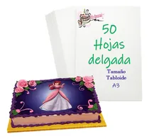 Comprar 50 Hojas Arroz Regular Comestibles Doble Carta, A3 Tabloide