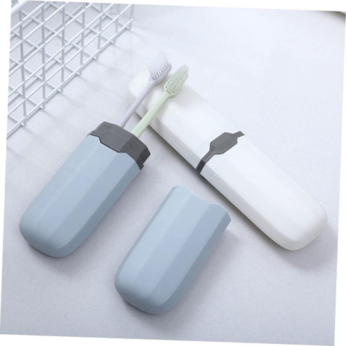 4 Piezas Toothbrush Holder Estuche Cepillo Y Pasta Dientes.