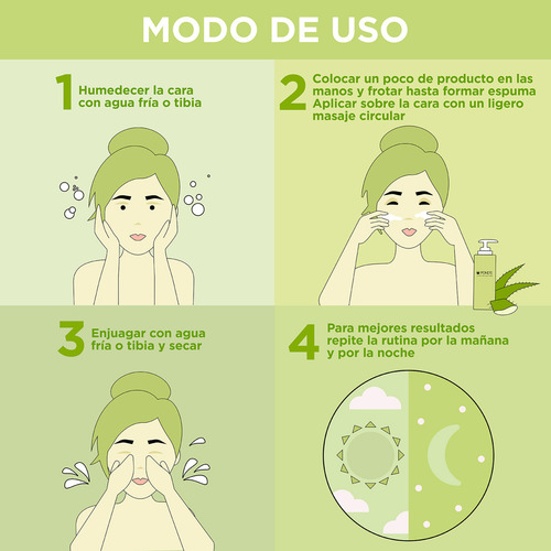 Limpiador Facial Pond's Aloe