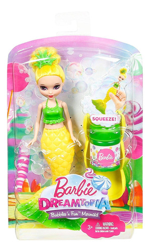 Barbie Dreamtopia Mini Sirenas Burbujas Mágicas Surtido