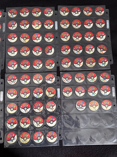 Colección Completa Tazos Pokemon Gen 1 Y 2 Sabritas 1999