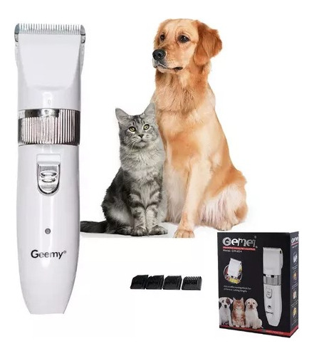 Maquina De Peluquería Canina Kit Mascotas Inalámbrica Full